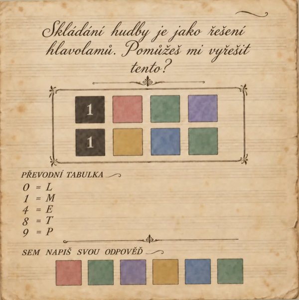 Dvořákova barevná partitura